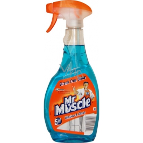 Mr. Muscle 5in1 Window and glass cleaner spray blue 500 ml