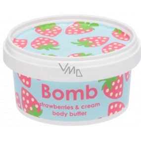 Bomb Cosmetics Creamy strawberry body butter 210 ml