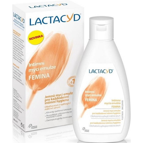 Lactacyd Femina gentle washing emulsion for daily intimate hygiene 200 ml