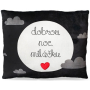 Albi Humorous pillow large Good morning / Good night 36 cm × 30 cm
