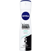 Nivea Black & White Invisible Fresh Antiperspirant, 150 ml