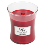 WoodWick Pomegranate - Pomegranate scented candle with wooden wick and lid glass medium 275 g