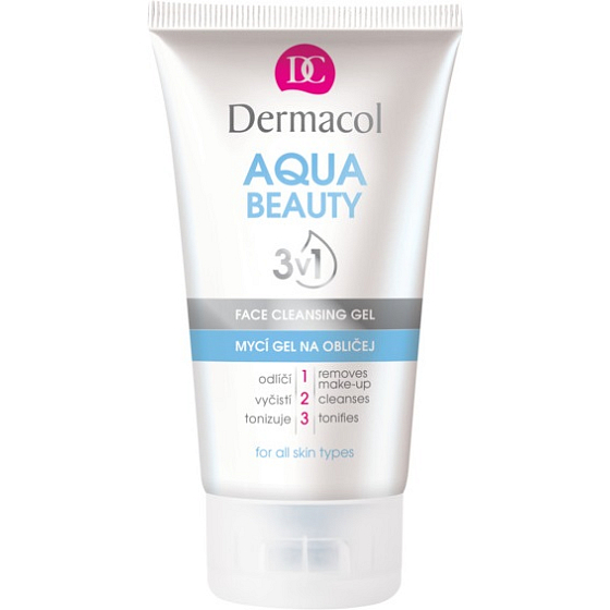 Dermacol Aqua Beauty 3in1 Face Cleansing Gel face wash 150 ml