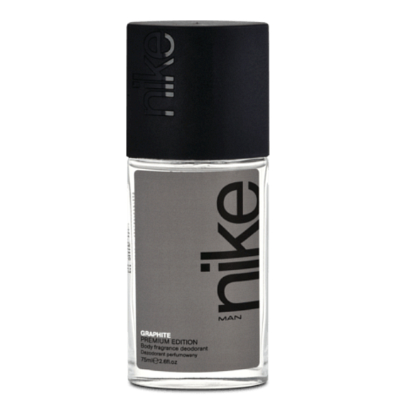 Nike Graphite Premium Edition perfumed deodorant glass for men 75 ml