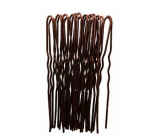 Duko Hairpin brown 6.5 cm 20 pieces