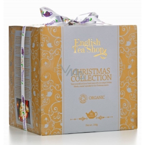 English Tea Shop Bio Victorian style Christmas cube 96 infusion bags, 6 flavors, 16 boxes