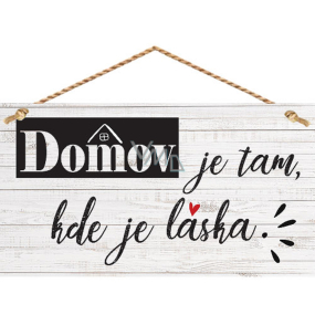 Bohemia Gifts Decorative painting for hanging Home ... 13 x 24 cm
