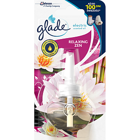 Glade Electric Scented Oil Relaxing Zen - Japanese Garden liquid refill for electric air freshener 20 ml