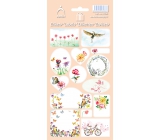 Arch Household stickers, gifts Gift flowers pink 14 labels