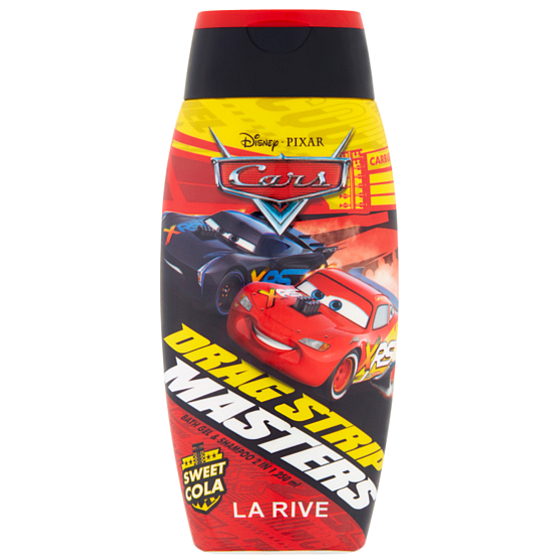 La Rive Disney Cars 2-in-1 Shower Gel and Shampoo 250 ml