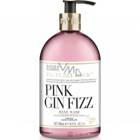 Baylis & Harding Pink Gin Fizz liquid hand soap dispenser 500 ml