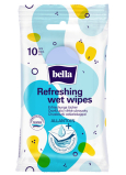 Bella Antibacterial wet wipes refreshing 10 pieces