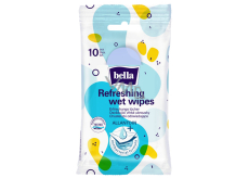 Bella Antibacterial wet wipes refreshing 10 pieces