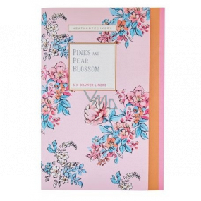 Heathcote & Ivory Pinks & Pear Blossom perfumed paper 5 sheets