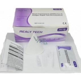 Realy Tech Novel Coronavirus SARS-Cov-2 Antigen Rapid Test Device saliva rapid test for coronavirus from saliva 5 pcs