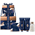 Grace Cole Golden Embers & Cashmere washing gel 50 ml + hand and nail cream 2 x 50 ml + bath pearls 80 g + washing sponge, cosmetic set for women