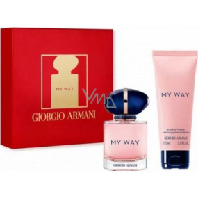 Giorgio Armani My Way perfumed water 30 ml + body lotion 75 ml, gift set for women