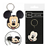 Epee Merch Disney Mickey Mouse Keychain rubber 6 x 6 cm