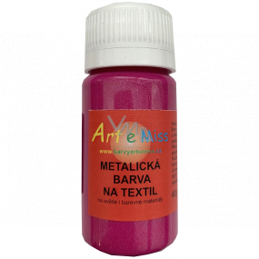 Art e Miss Metallic textile dye 55 burgundy 40 g