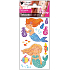 Mermaid glitter tattoo decals 10,5 x 6 cm