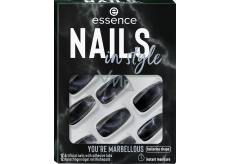 Essence Nails In Style artificial nails 17 You're Marbellous 12 pieces