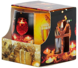 Emocio Dekor New Year's Eve scented candle glass 80 mm