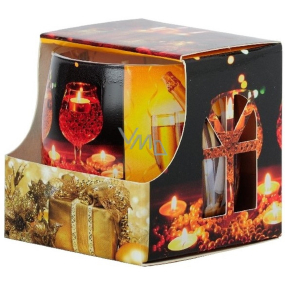 Emocio Dekor New Year's Eve scented candle glass 80 mm