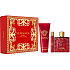 Versace Eros Flame Eau de Parfum 100 ml + Shower Gel 150 ml + Eau de Parfum 10 ml, gift set for men