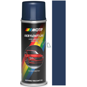 Dupli Color Skoda Motip acrylic car spray paint 4631 Sapphire Blue 200 ml