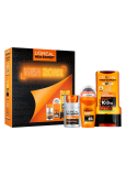 Loreal Men Expert Zone Hydra Energetic shower gel with taurine 300 ml + Thermic Resist antiperspirant roll-on 50 ml + Hydra Energetic moisturizing face cream 50 ml, cosmetic set for men