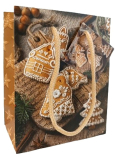 Nekupto Christmas Bag WBS 2412 Gold CZ/xSK/HU