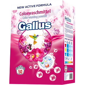 Gallus Washing Powder, 50 doses, color, 3.25 kg