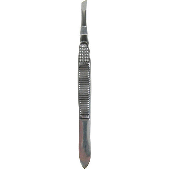 JCH. Nickel oblique tweezers 1 piece, 7232