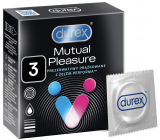 Durex Mutual Pleasure knurled condom with protrusions, nominal width: 56 mm 3 pieces