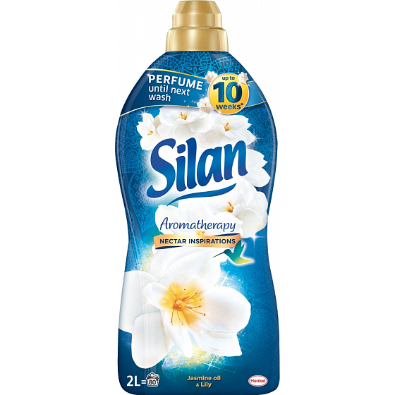 Silan Aromatherapy Nectar Inspirations Jasmine oil & Lily fabric softener 50 doses of 2 liters