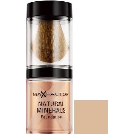 Max Factor Natural Minerals Foundation Makeup 55 Blushing Beige 10 g