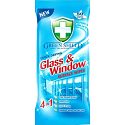 Green Shield 4in1 Windows and glass surfaces wet cleaning wipes 50 pieces