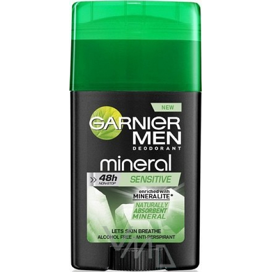 Garnier Men Mineral Sensitive antiperspirant deodorant stick for men 40 ml