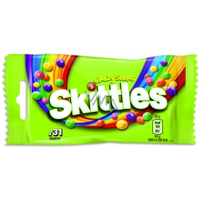 Skittles Crazy Sours sour chewy candies 38 g