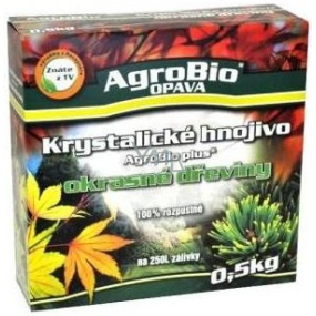 AgroBio Plus crystalline fertilizer Ornamental trees 0.5 kg per 250 l of watering