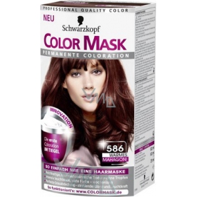 Schwarzkopf Color Mask Hair Color 586 Mahogany Red