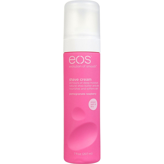 Eos Ultra Moisturizing Shave Cream Pomegranate Raspberry, Pomegranate Raspberry Moisturizing Shave Cream 207 ml