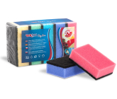 Vektex Bigstar Extra Large Dish Sponges 10.5 x 7 x 3.5 cm 5 pieces
