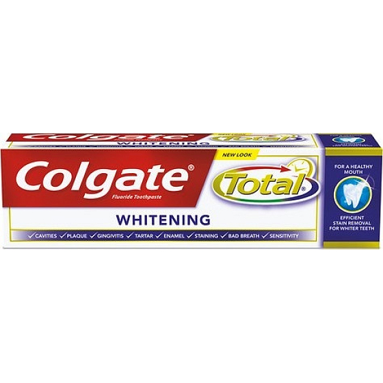 Colgate Total Whitening toothpaste with a whitening effect of 75 ml