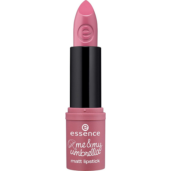 Essence Me & My Umbrella Matt Lipstick Lipstick 02 I Love Rainy Days 4g