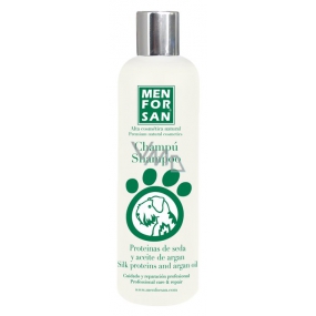 MenForSan Silk Protées and Argan Oil Natural Shampoo for Dogs 300 ml