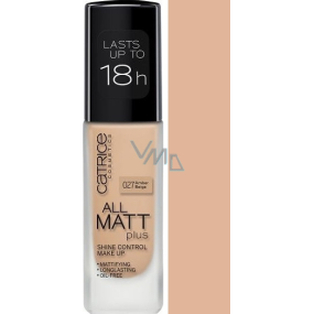 Catrice All Matt Shine Control Makeup 027 Amber Beige 30 ml