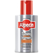 Alpecin Tuning Black Caffeine Shampoo Against Hair Loss Colors Gray Hair 200 ml