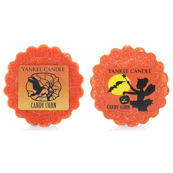 Yankee Candle Halloween Candy Corn - Sweet corn fragrant wax for aroma lamps 22 g