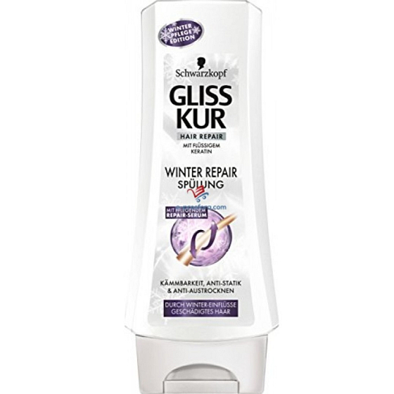 Gliss Kur Winter Repair Regenerating Hair Balm 200 ml